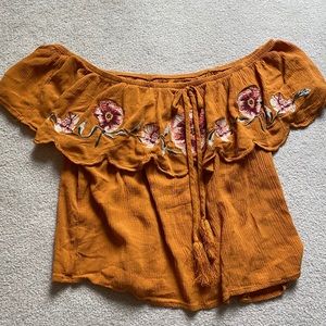 Target Off The Shoulder Top